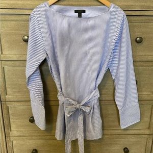J.Crew Striped Blouse